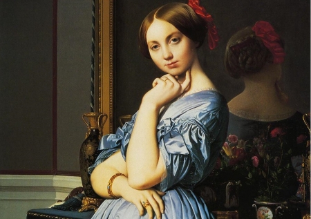 アングル - ドーソンヴィル伯爵夫人の肖像 - コピー