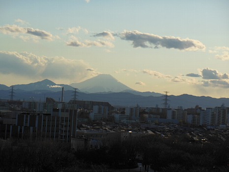 富士山見えた