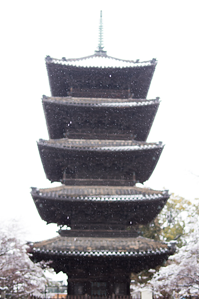 雪の興正寺-4