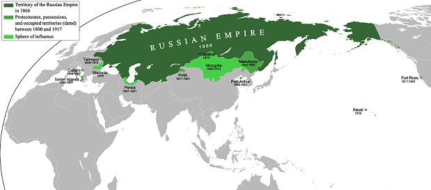 ロシアの植民地