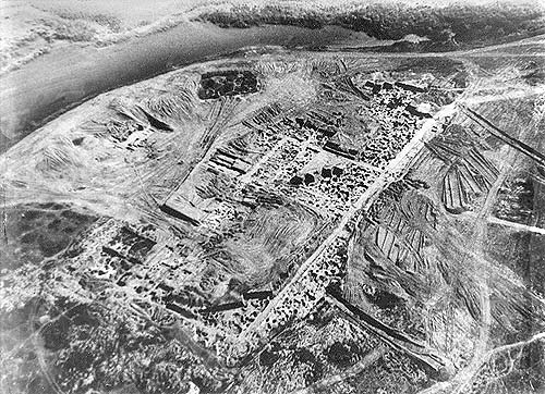 ハザール帝国の遺跡（サルケル遺跡Sarkel、830年代に建設。写真は1930年代のもの