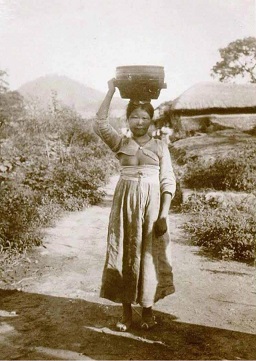 当時の朝鮮人女性