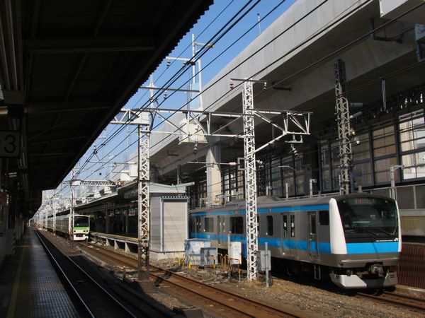 神田駅付近の東北縦貫線高架橋