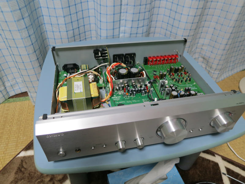 オーディオ機器 アンプ ＯＮＫＹＯ Ａ－９７３ デジタルアンプ 分解 使用レビュー | ラウンズ 
